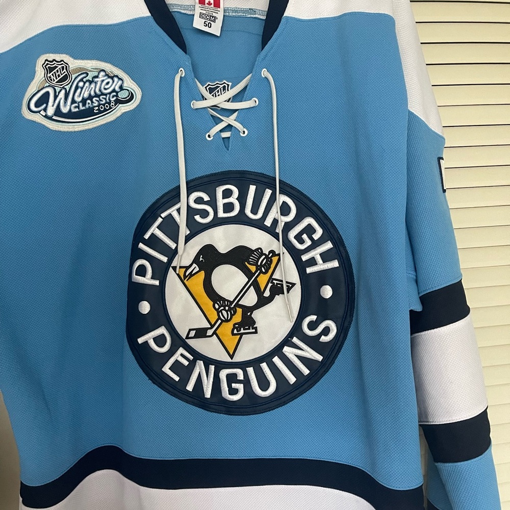 2008 Evgeni Malkin 71 Pittsburgh Penguins Winter Classic Jersey